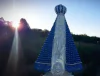 Imagem Nossa Senhora Aparecida Perola Azul 24cm Gesso