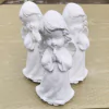 15 - ANJO 12 CM REZANDO GESSO CRU E , 10 - ANJOS MAOS ENTRE AS PERNAS PARA ARTESANATO E DECORAÇÃO BATIZADOS (PREÇO DE FÁBRICA)