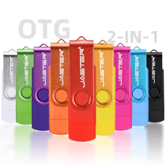USB Flash Drive OTG Pen Drive 64gb 32gb USB Stick 16gb Rotatab Para Android Micr - loja online