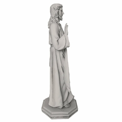 Imagem de Jesus Misericordioso em Mármore - 41cm - comprar online