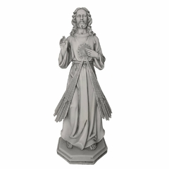Imagem de Jesus Misericordioso em Mármore - 41cm