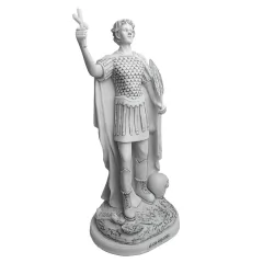 Imagem de Santo Expedito de Mármore - 45 cm - comprar online