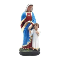 Imagem Maria Passa na Frente Grande Gesso 30 cm ( PREÇO ATACADO FABRICA ) - MÃE RAINHA ARTIGOS RELIGIOSOS