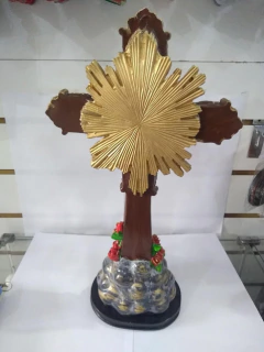 Imagem Bom Jesus Lapa 40cm pintada na internet