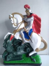 Imagem linda São Jorge 50 cm grande