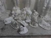 Presépio 12 Peças - Gesso Cru Para Pintar - 25 Cm