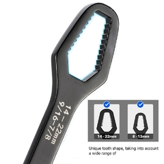 Chave Torx Universal de 3-17mm 8-22mm Espessura de 5mm Chave de aperto auto-ajuste, ((( Facilitando sua vida))) na internet