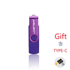 USB Flash Drive OTG Pen Drive 64gb 32gb USB Stick 16gb Rotatab Para Android Micr - MÃE RAINHA ARTIGOS RELIGIOSOS
