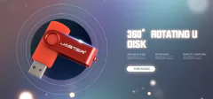 Imagem do USB Flash Drive OTG Pen Drive 64gb 32gb USB Stick 16gb Rotatab Para Android Micr