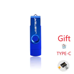 USB Flash Drive OTG Pen Drive 64gb 32gb USB Stick 16gb Rotatab Para Android Micr - loja online