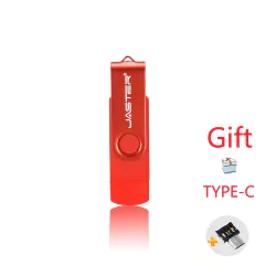 Imagem do USB Flash Drive OTG Pen Drive 64gb 32gb USB Stick 16gb Rotatab Para Android Micr