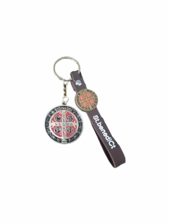 Chaveiro Silicone Medalha de São Bento