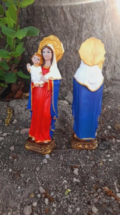 Nossa Senhora da Saúde pintada 22 cm na internet
