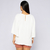 Blusa Bata Romance Oversized Coleção Réveillon 2021 Off-White - NVAN