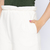 Short Cintura Alta Moletinho Comfy Off-White Paty - comprar online