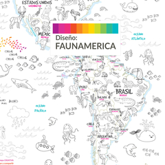 MACROESTAMPAS PARA COLOREAR - FAUNAMERICA