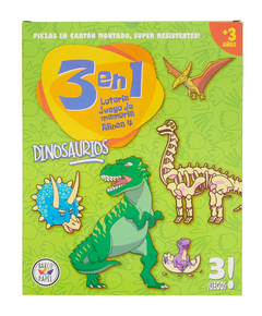 DINOS- 3 EN 1 (LOTERIA, MEMO, ALINE) - comprar online