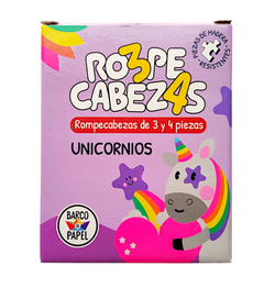 ROMPECABEZAS SIMPLE - UNICORNIOS - comprar online