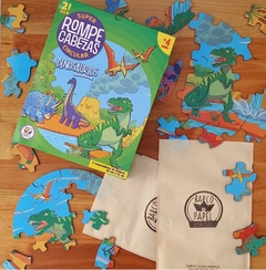 DINOSAURIOS - ROMPECABEZAS CIRCULAR