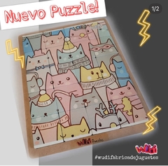 Puzzle Gatos varios modelos - Mil Grullas Jugando