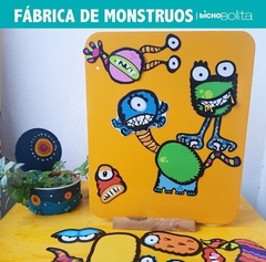 IMANTADOS-FABRICA DE MOUNSTROS . 33 piezas - tienda online