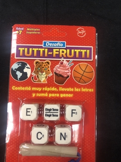 TUTTI FRUTTI rojo