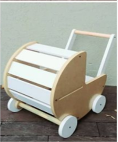 CARRITO DE MUÑECAS a pedido en internet