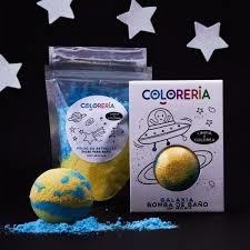 POLVO DE ESTRELLAS ROSA / CELESTE PARA LA BAÑERA - comprar online
