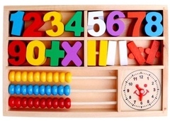 BOX DIDACTICO ABACO Y NUMEROS - INICIO A LA MATEMATICA (copia) - comprar online