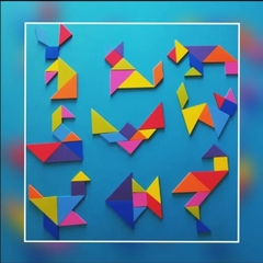 TANGRAM DE GOMA - Mil Grullas Jugando