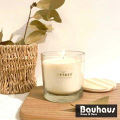 VELA AROMATICA CON TAPA DE MADERA - CASA MILLENIAL - comprar online