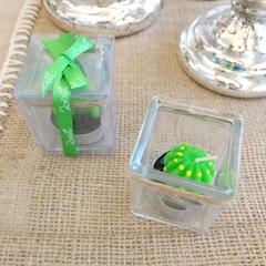 VELA MINI CACTUS FANAL VIDRIO DISEÑO SURT. - tienda online