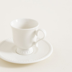 TAZA Y PLATO LUXE 90 ML