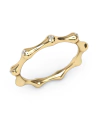 Aliança Bamboo | Ouro Amarelo 18k