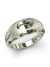 Anel Atlantis | Ouro Branco 18k