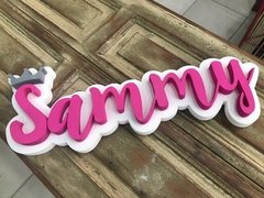 Nombre en relieve - 3D - comprar online