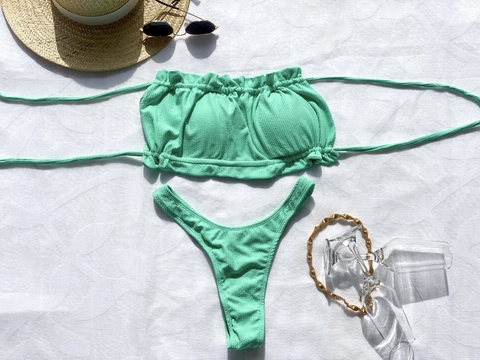 BIKINI LAÍS - Verde Água
