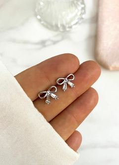 AROS MOÑO COQUETTE ACERO BLANCO - comprar online