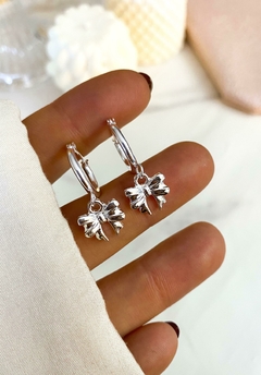 AROS COQUETTE ACERO BLANCO - comprar online