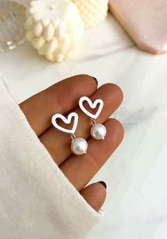 AROS MILLIE ACERO BLANCO - comprar online