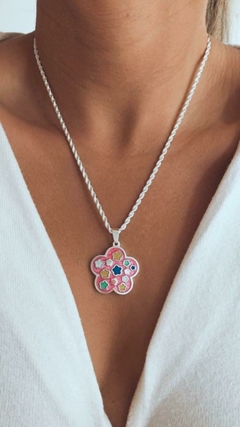 CADENA ISAR ACERO BLANCO - Simonka Complementos