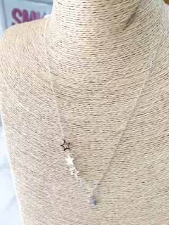 CONJUNTO ESTRELLAS ACERO BLANCO