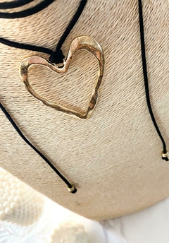 CONJUNTO CORDON NEGRO CORAZON DORADO en internet