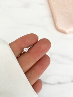 ANILLO INAY CON CUBIC ACERO QUIRURGICO