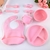 Conjunto de Talheres para Alimentação de Silicone para Bebê 8 Peças – Rosa bebê | BPA Free