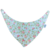 Babador Bandana Slim - Floral Lucia - 1 peça - Crivale - feito á mão