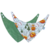 Kit 2 Babadores Bandana Slim Crivale – 100% Algodão – Raposas no Bosque e Poá Verde Jade - comprar online