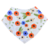 Babador Bandana Tradicional - Floral Laranja - 1 peça - comprar online