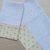 Fraldas de boca barrado Floral - Linha Premium- babete 100% algodão 2 peças - loja online