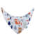 Imagem do Kit 2 Babadores Bandana Slim Crivale – 100% Algodão – Floresta Encantada e Poá Azul Marinho